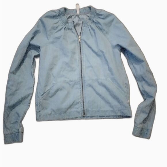 Fabletics thin jean cotton spring jacket - Picture 2 of 5